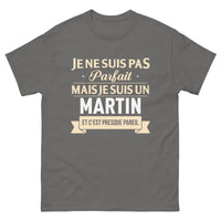 Thumbnail for T-shirt Martin vert militaire dos - Je ne suis pas parfait, presque