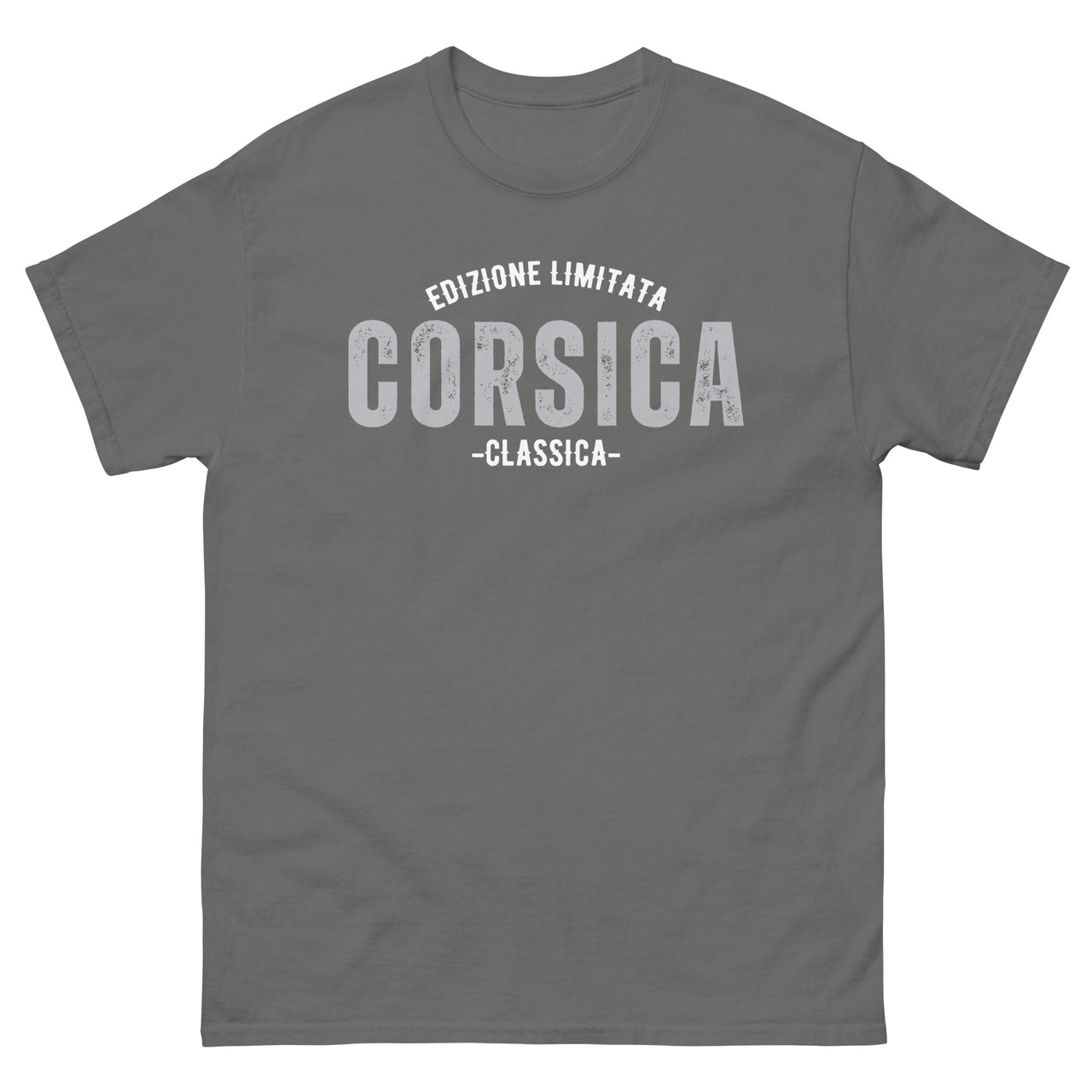 T-shirt Corse noir face - Édition limitée avec fierté
