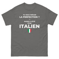 Thumbnail for T-shirt Italie bleu marine face - Frôler la perfection