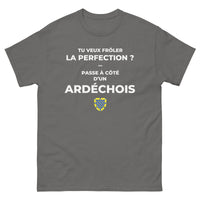 Thumbnail for T-shirt Ardéchois bleu marine face - Frôler la perfection