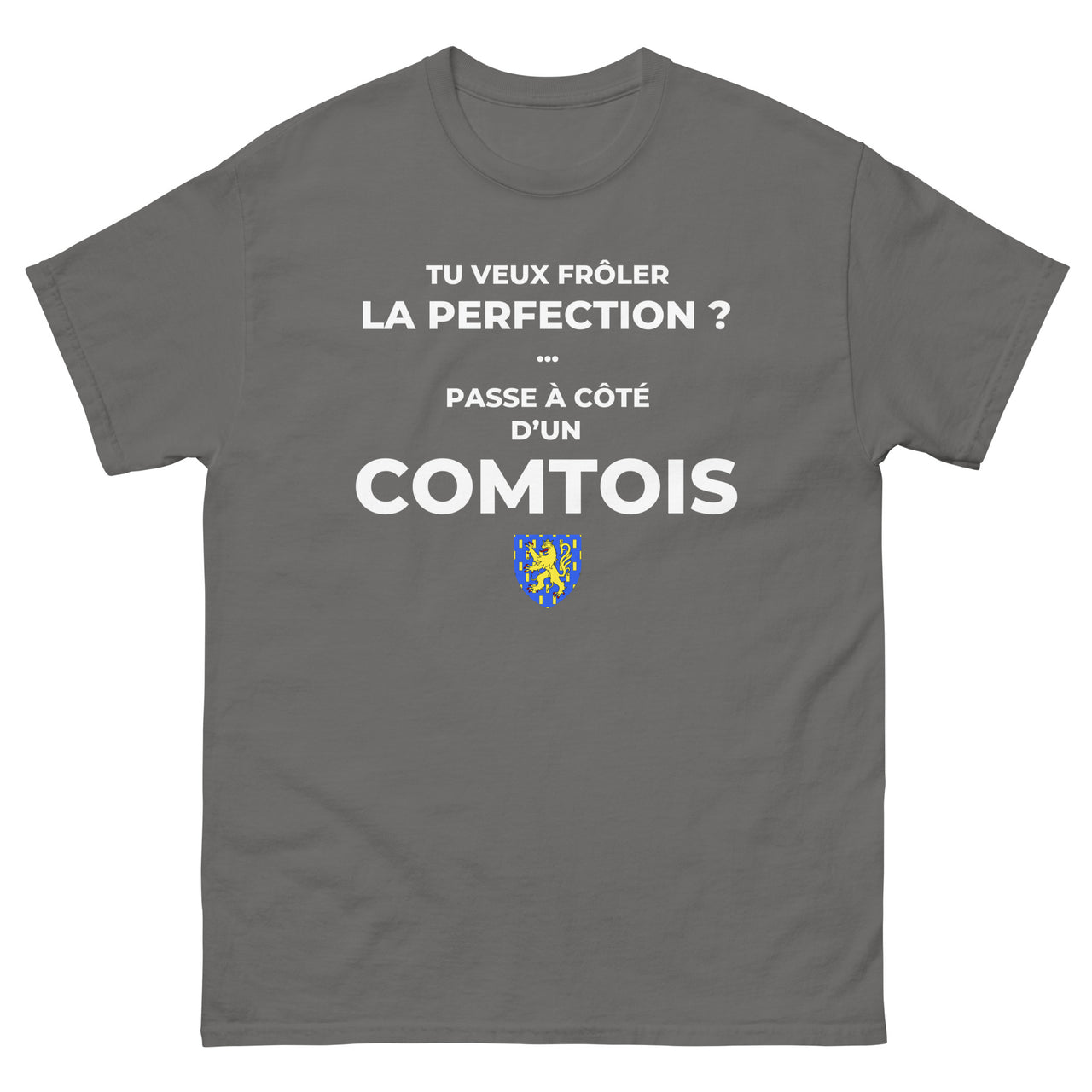 T-shirt Franche-Comté bleu marine face - Frôlez la perfection