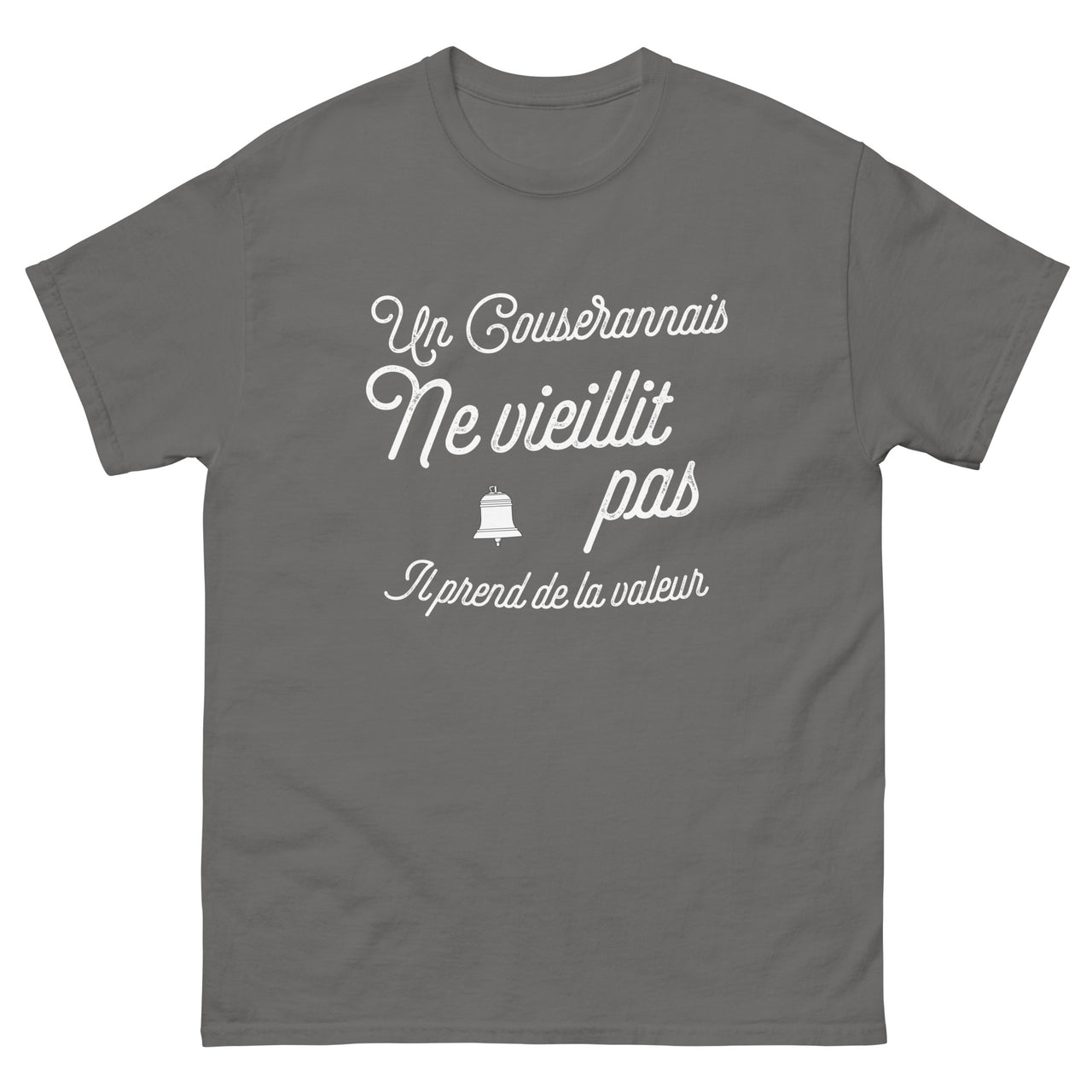 T-shirt Ariège bleu marine dos - Un Couserannais prend de la valeur