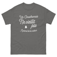 Thumbnail for T-shirt Ariège bleu marine dos - Un Couserannais prend de la valeur