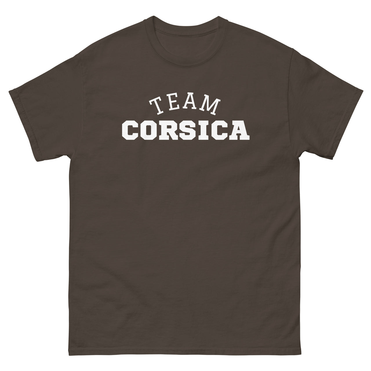 T-shirt Corse anthracite - Fierté et humour insulaire