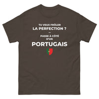 Thumbnail for T-shirt Portugal bordeaux dos - Frôler la perfection