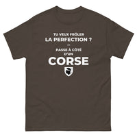 Thumbnail for T-shirt Corse bleu marine dos - Frôler la perfection