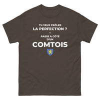 Thumbnail for T-shirt Franche-Comté bordeaux face - Frôlez la perfection