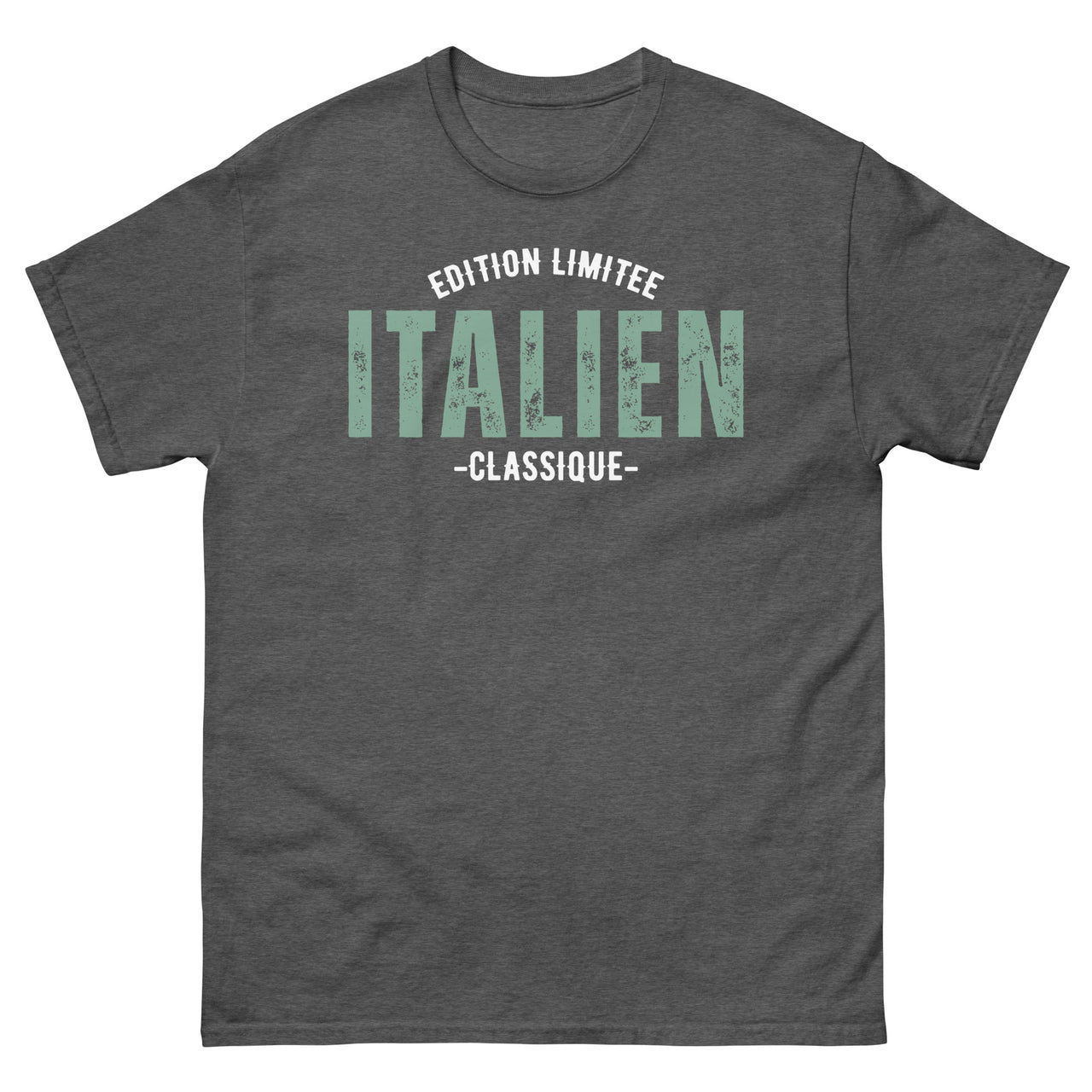 T-shirt Italie bordeaux dos - Édition limitée avec humour