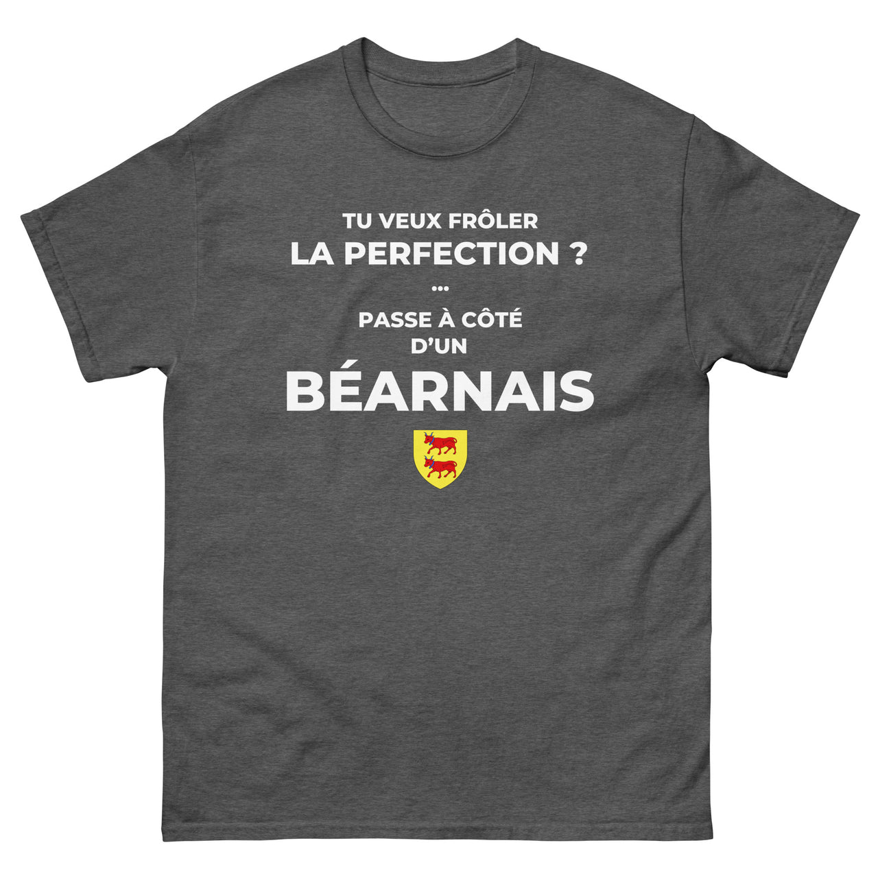 T-shirt Béarn bordeaux dos - Frôler la perfection