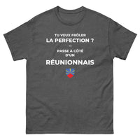 Thumbnail for T-shirt Réunionnais noir face - Frôler la perfection