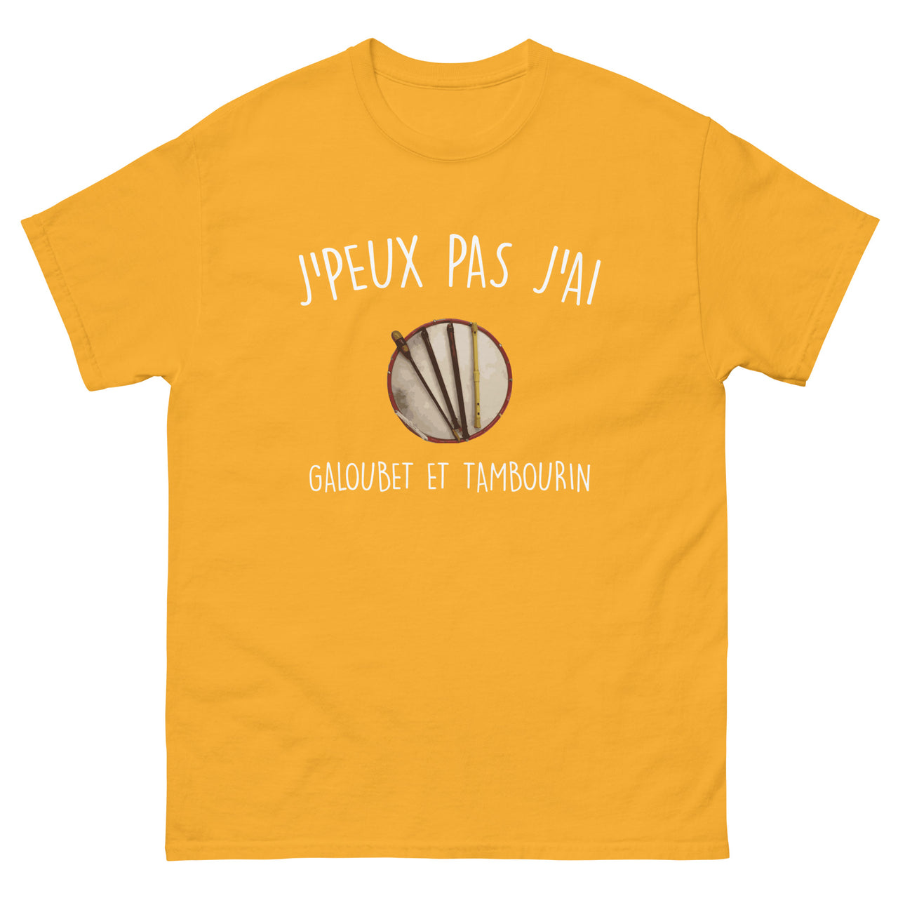 T-shirt Provence rouge dos - J'peux pas j'ai Galoubet