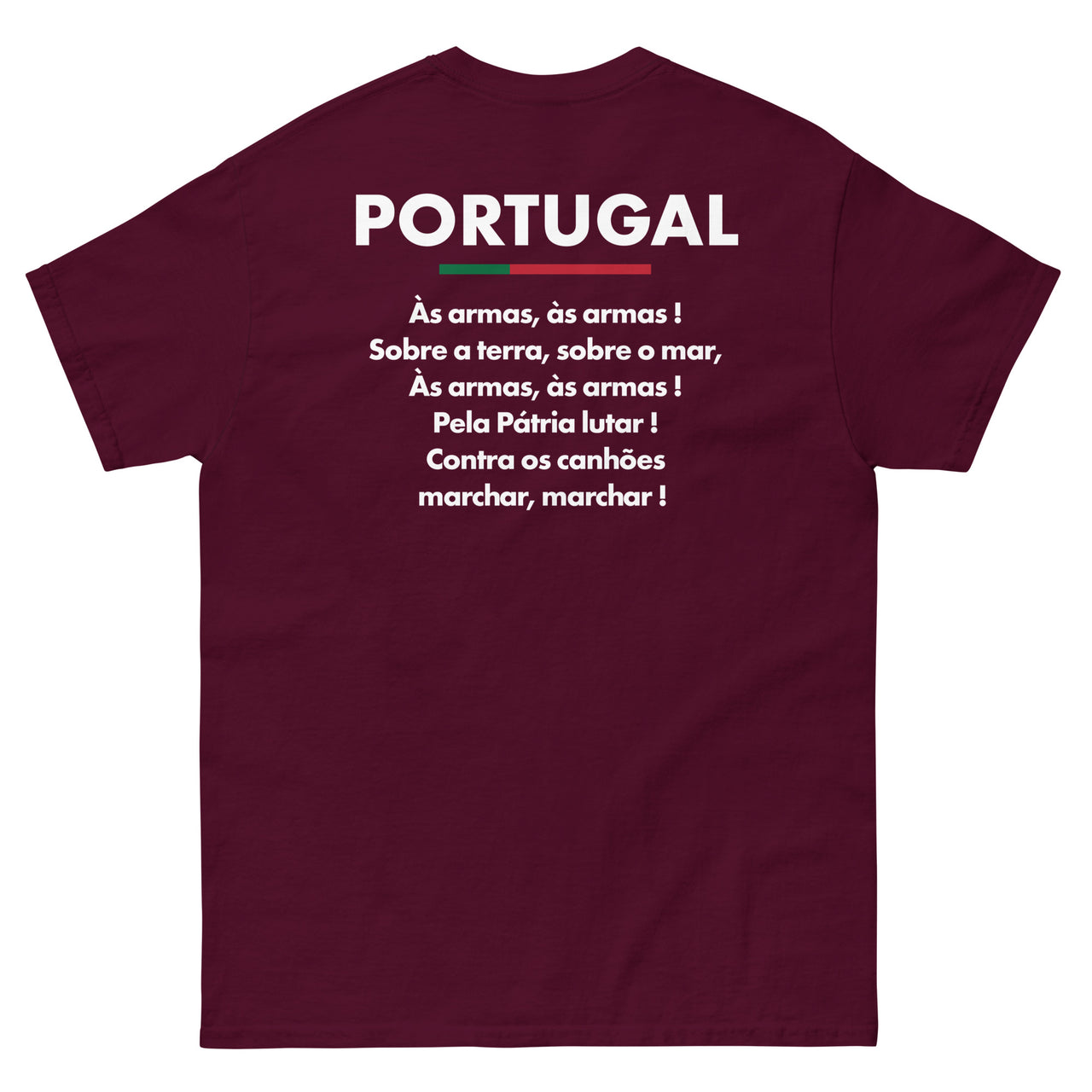 T-shirt Portugal anthracite - Hymne A Portuguesa