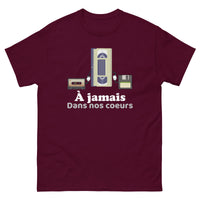 Thumbnail for T-shirt humour Bordeaux dos - À jamais dans nos coeurs