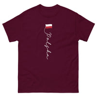 Thumbnail for T-shirt Pologne vert militaire - Drapeau élégant et signature