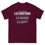 T-shirt cadeau humour apéro et Les Bretons