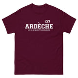 T-shirt cadeau 07 Ardèche - Les 26 ne savent pas conduire.