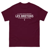 T-shirt Idée Cadeau humour Breton - Deux types de personnes