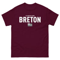 Thumbnail for T-shirt Bretagne anthracite - Je m'identifie comme Breton