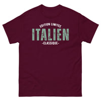 Thumbnail for T-shirt Italie gris foncé chiné - Édition limitée avec humour
