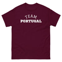 Thumbnail for T-shirt Portugal noir dos - Fierté et humour en coton