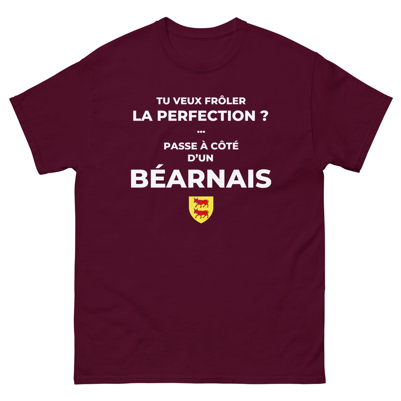 T-shirt Béarn chocolat noir - Frôler la perfection