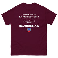 Thumbnail for T-shirt Réunionnais gris foncé chiné - Frôler la perfection