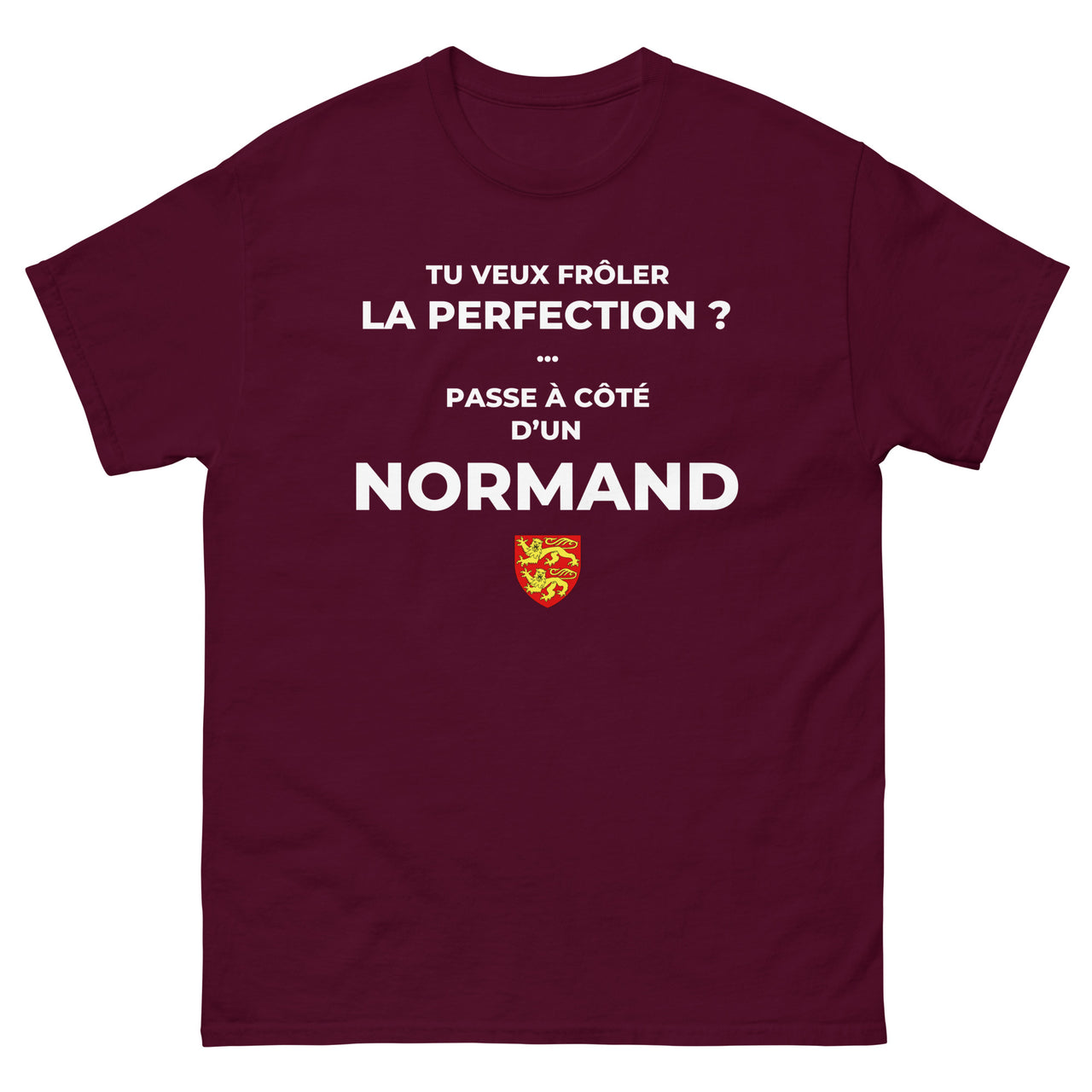 T-shirt Normand chocolat noir - Frôler la perfection