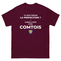Thumbnail for T-shirt Franche-Comté chocolat noir - Frôlez la perfection