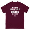 T-shirt Bretagne bordeaux - Ne jamais sous-estimer un Breton en colère