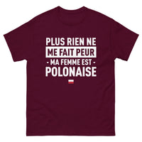 Thumbnail for T-shirt Pologne noir dos - Plus rien ne me fait peur !