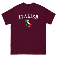 Thumbnail for T-shirt Italie bleu marine - carte et drapeau de l'Italie