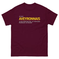 Thumbnail for T-shirt Aveyron bleu marine - Je t'explique pourquoi j'ai raison