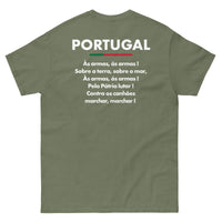 Thumbnail for T-shirt Portugal noir dos - Hymne A Portuguesa