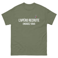 Thumbnail for T-shirt humour apéro noir - Engagez-vous pour l'alcool