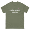 T-shirt humour apéro noir - Engagez-vous pour l'alcool