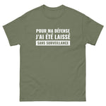 T-shirt cadeau humour homme - Sans surveillance