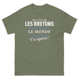 T-shirt cadeau humour apéro et Les Bretons