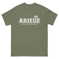 Thumbnail for T-shirt Ariège 09 vert militaire - les 31 ne savent pas conduire