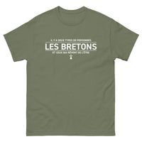 Thumbnail for T-shirt Bretagne bordeaux dos - Deux types de personnes