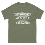 T-shirt cadeau humour Saint-Pourcinois - Bourbonnais