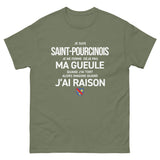 T-shirt cadeau humour Saint-Pourcinois - Bourbonnais