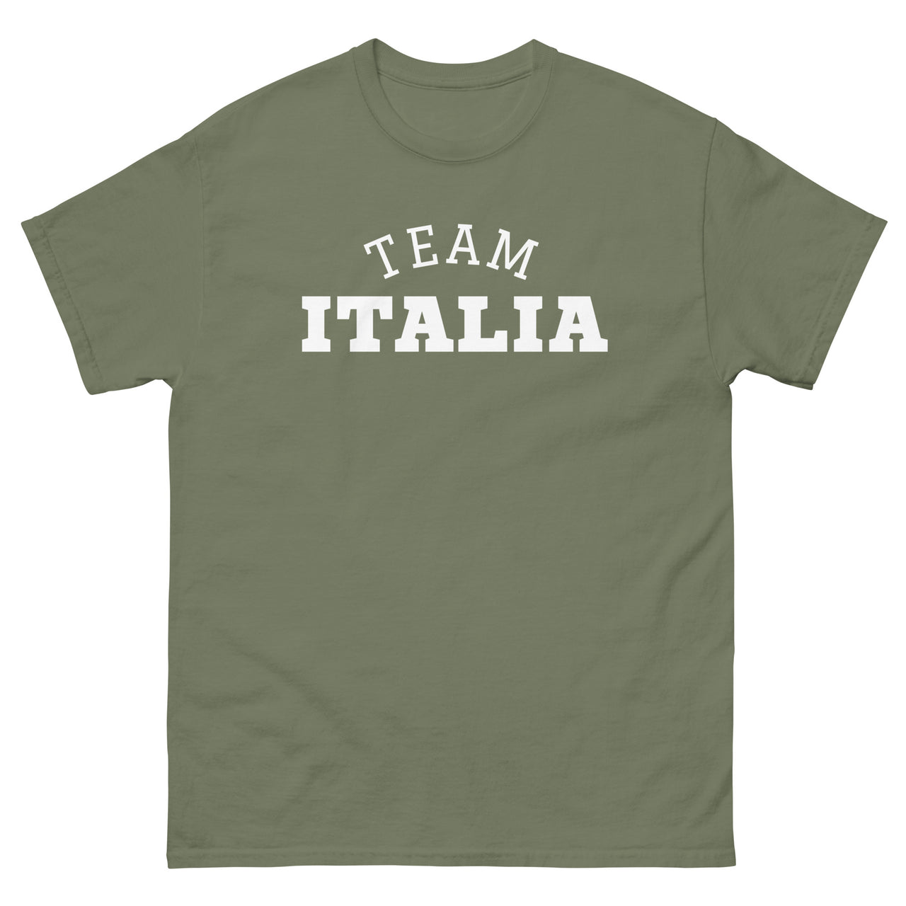 T-shirt Italie noir dos - Fierté et humour à la mode