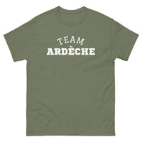 Thumbnail for T-shirt Ardèche bleu marine dos - Fierté locale et style décontracté
