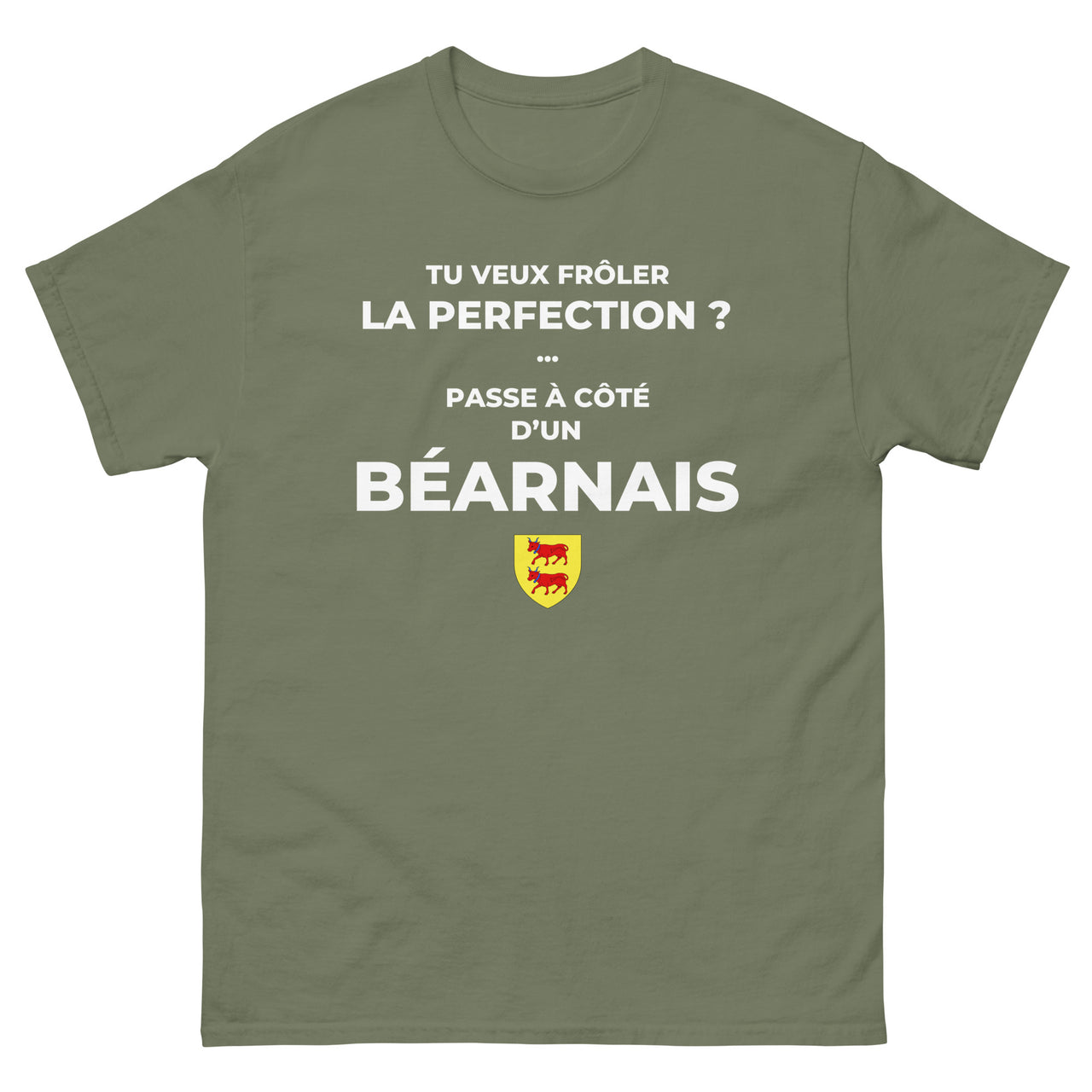 T-shirt Béarn noir dos - Frôler la perfection