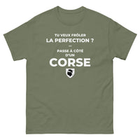 Thumbnail for T-shirt cadeau Corse humour - frôler la perfection
