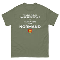 Thumbnail for T-shirt Normand chocolat noir face - Frôler la perfection