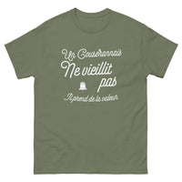 Thumbnail for T-shirt Ariège anthracite dos - Un Couserannais prend de la valeur