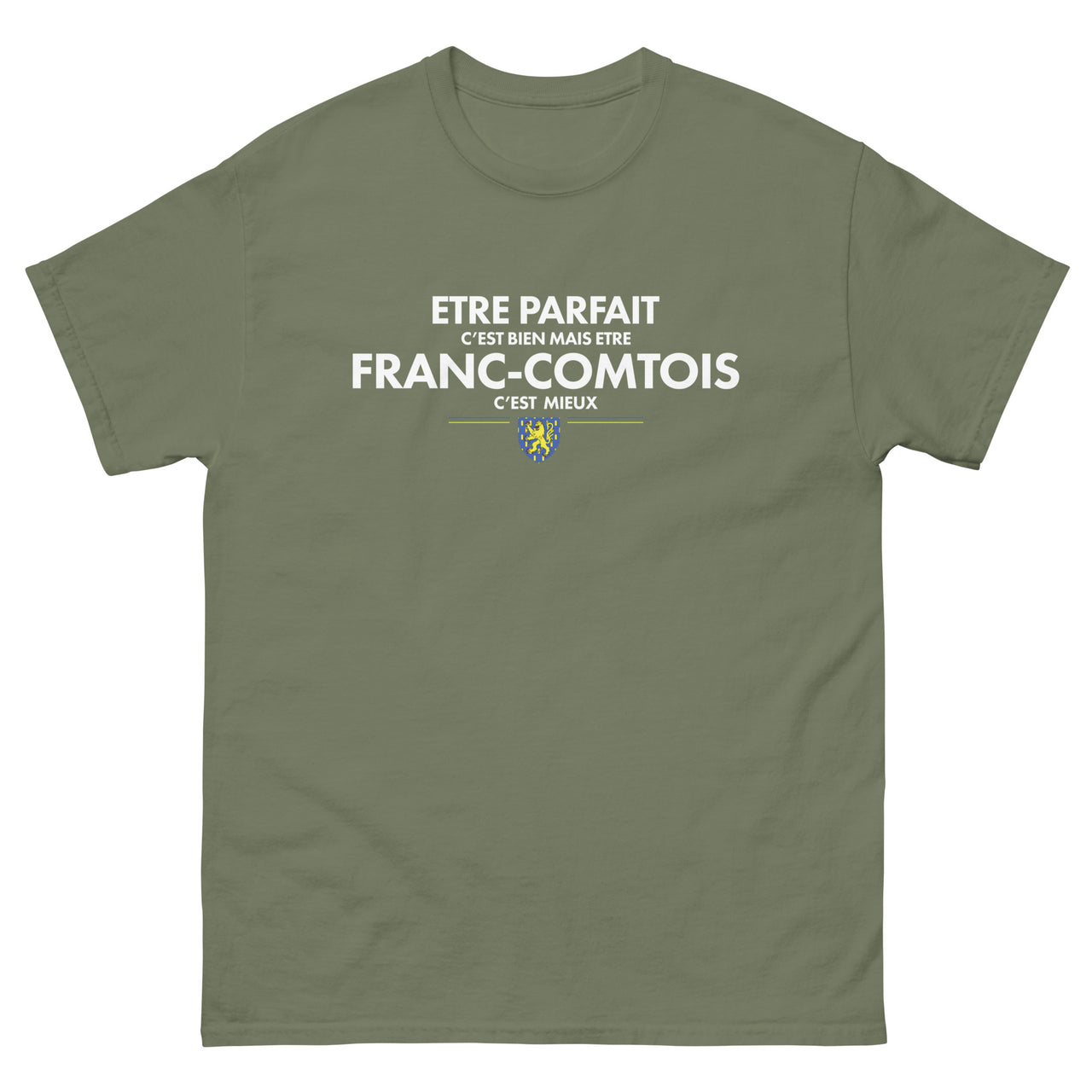 T-shirt Franche-Comté bordeaux dos - Etre Franc-Comtois c'est mieux