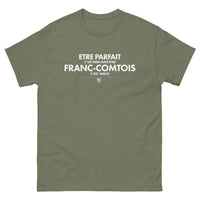 Thumbnail for T-shirt Franche-Comté bordeaux dos - Etre Franc-Comtois c'est mieux
