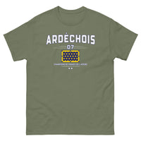 Thumbnail for T-shirt Ardéchois vert militaire - champions de France de l'apéro